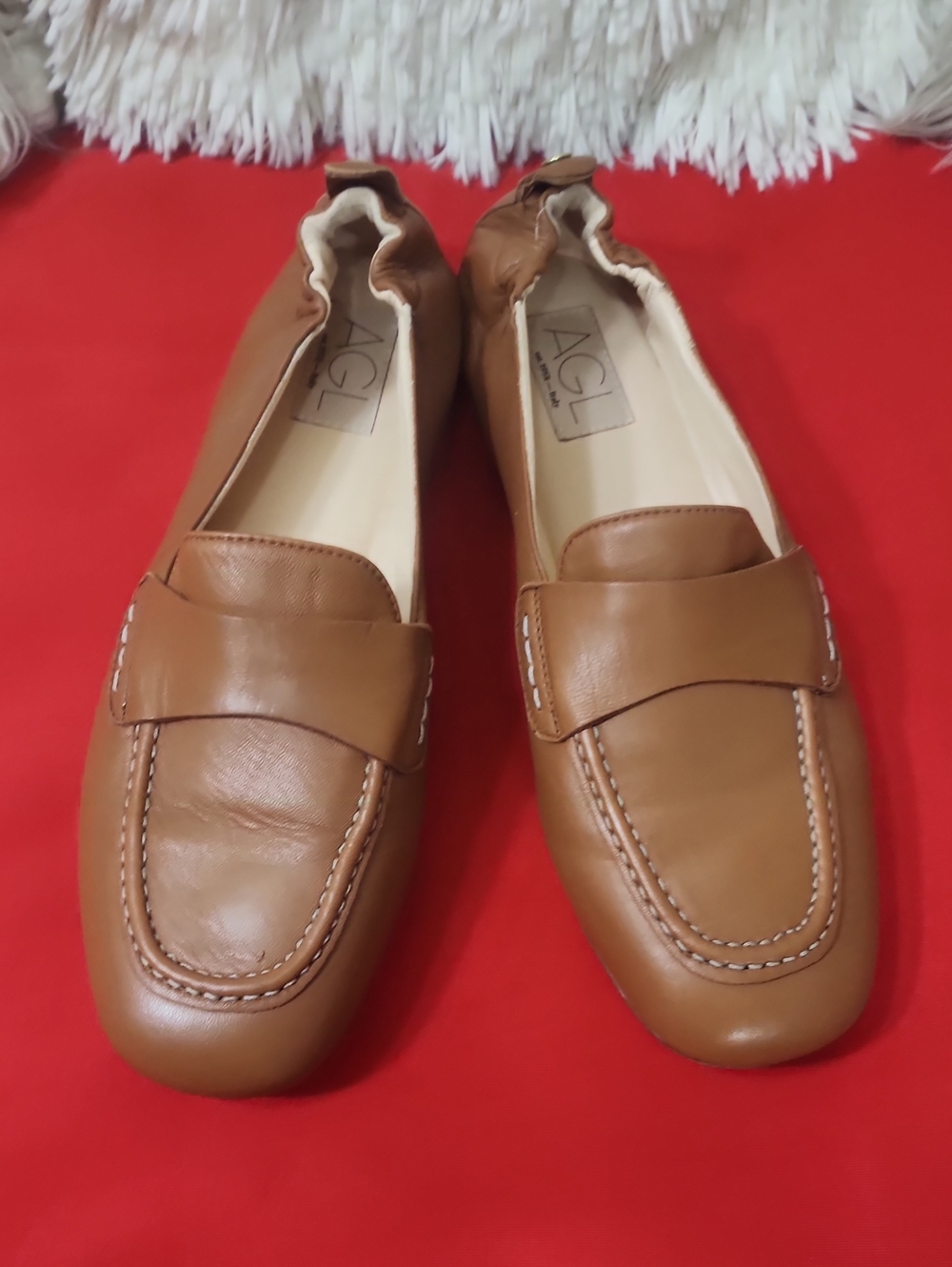 AGL Mara Pure Leather Moccasin